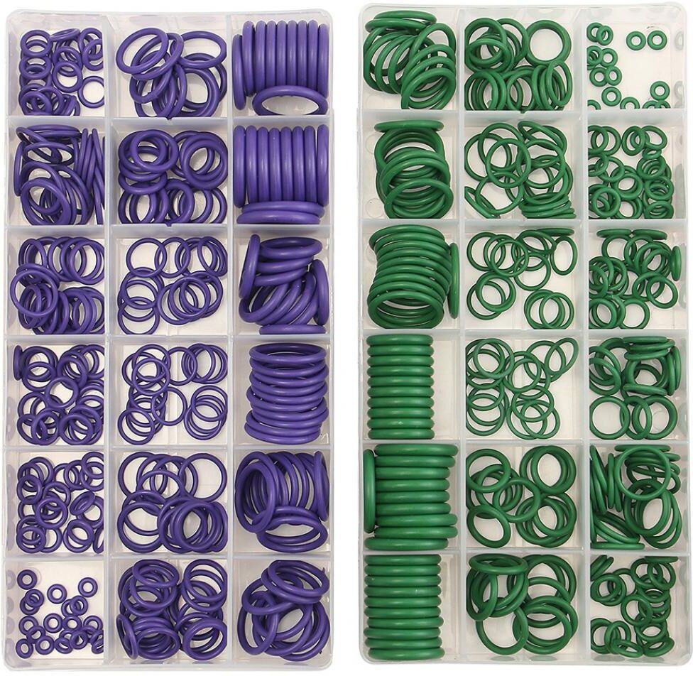 Office Supplie 270 Stück 18 Größen Auto-Klimaanlage R22/r134a O-Ring-Dichtung Gummi-Unterlegscheiben-Set