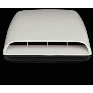 Topfactory Universal Car Decorative Air Flow Intake Hood Scoop Vent Bonnet Cover Trim Whiteauto & Motorrad: Teile, Auto-Tuning & -Styling, Innenausstattung!