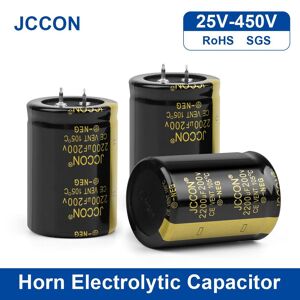 2 Stück Jccon 450 V Audiokondensator Verstärker Elektrolytkondensator 2000 Stunden 105 ℃ Für Filter/klimaanlage/hifi/leistungskapazität