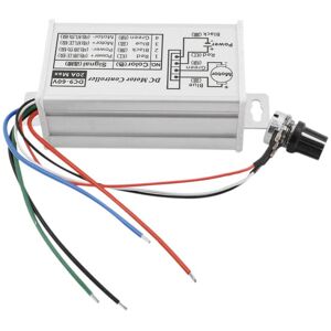 Electronic Components 3 Dc 9–60 V Pwm Dc-Motordrehzahlregler, Stufenlos, 12 V, 24 V, 60 V, Max. 20 A, Pulsweitenmodulator, Motordrehzahl-Regulierungsschalter