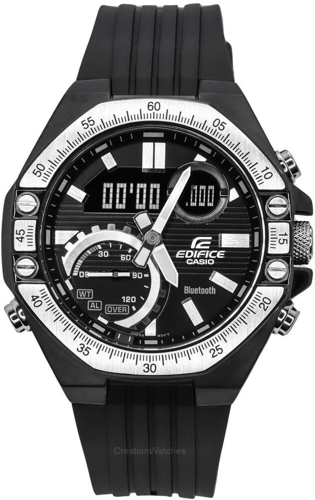 Casio Edifice Automotive Toolkit Inspired Design Series Analog Digital Quarz Ecb-10tp-1a 100m Herrenuhr