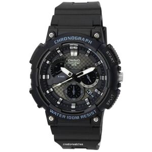 Casio Standard Analog Retrograde Chronograph Quartz Mcw-200h-1a2 Mcw200h-1a2 100m Herrenuhr