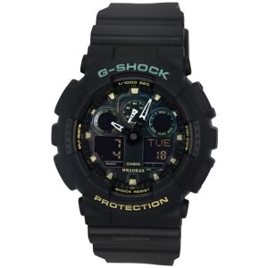 Casio G-Shock Analog-Digital-Harzarmband, Mehrfarbiges Zifferblatt, Quarz, Ga-100rc-1a, 200 M, Herrenuhr