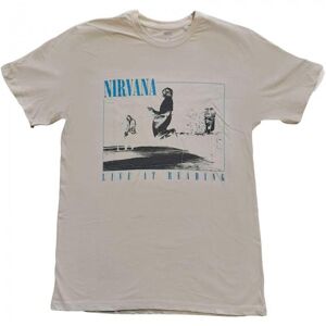 Nirvana Unisex-Erwachsene Live At Reading T-Shirt