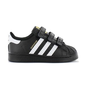 Adidas Originals Superstar Cf1 - Kinder Schuhe Mit Klettverschluss Schwarz Ef4843 Sneakers Sportschuhe Original