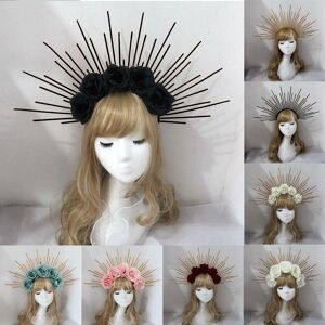 Changquan Teile Handgemachte Diy Krone Material Kits Gothic Lolita Tiara Sonnengöttin Kopfbedeckung Hochzeit Kopfschmuck
