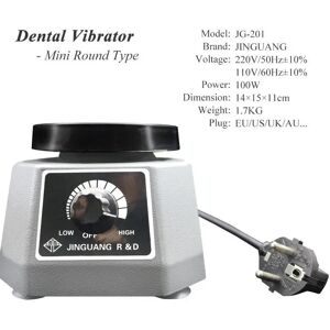 Mercury Dental Dental-Gipsvibrator, Runde Platte, Kleiner Gipsvibrator Mit Variabler Intensität