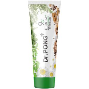 Haar Health & Beauty Dr.Pong+ 9x Herbal Plus Fluorid Zahnpasta 100 G. X 1 / 3 Stück