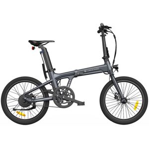 Gb Market Ado A20 Air Faltbares E-Bike, 36 V, 250 W Motor, 25 Km/h Höchstgeschwindigkeit, 10 Ah Samsung Akku, 100 Km Reichweite – Grau