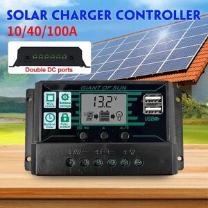 Wish Shpping 12v 24v Solar Laderegler Lcd Display Solar Laderegler Dual Usb Port Solar Panel Batterie Regler