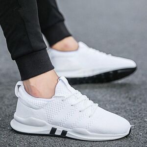 Jiena Top Shoe 2023 Frühjahr Neue Fliegen Woven Mode Atmungsaktive Mesh Schuhe Männer Casual Sport Schuhe Mode Laufschuhe