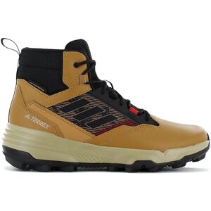 Adidas Terrex Unity Leather Mid Rain.Rdy - Herren Wanderschuhe Leder Braun Bergschuhe Stiefel Gz3970