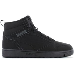 Puma Rebound V6 Mid Buck - Herren Sneakers Basketball Schuhe Schwarz 393580-01 Original