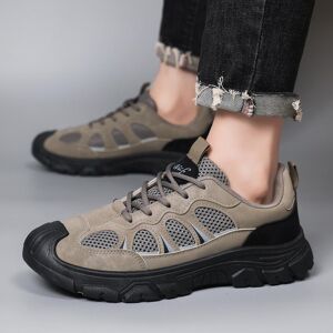 Source Universe Herrenschuhe Neue Freizeitsportschuhe Dicke Unterseite Hohl Atmungsaktive Outdoor-Arbeitsschuhe Wanderschuhe