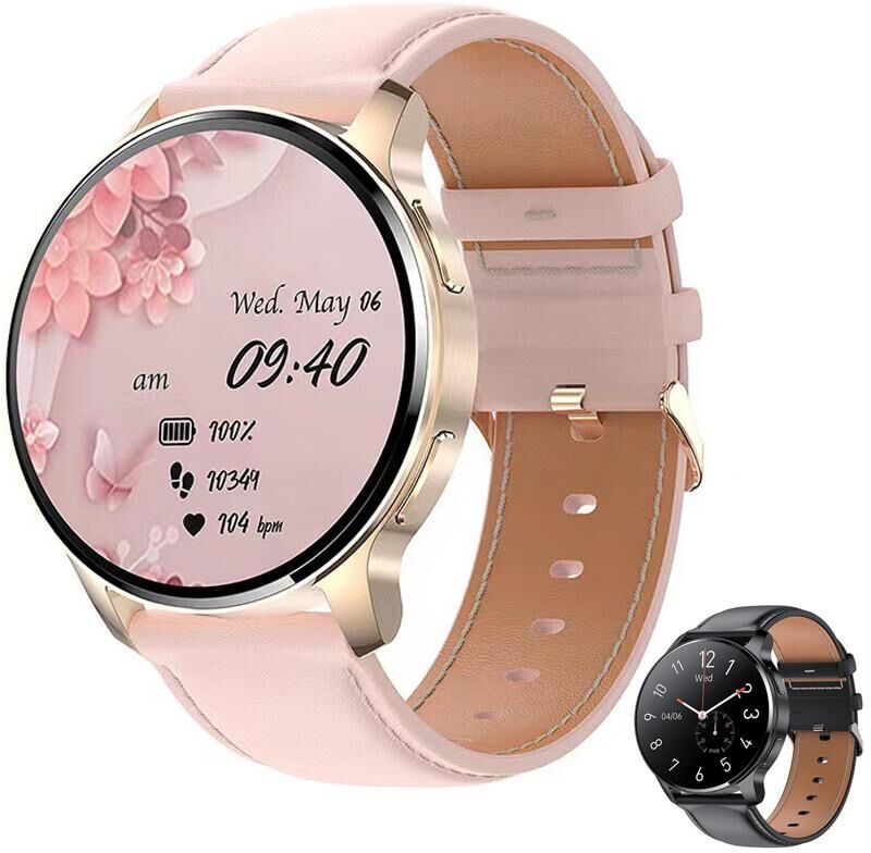 Sacosding Smart Watch Sacosding Smartwatch Für Damen, Bluetooth, Anruf Tätigen, Empfangen/antworten, Smartwatch, Fitness-Tracker, Herzfrequenz, Blutsauerstoff, Smartwatches Für Android Ios