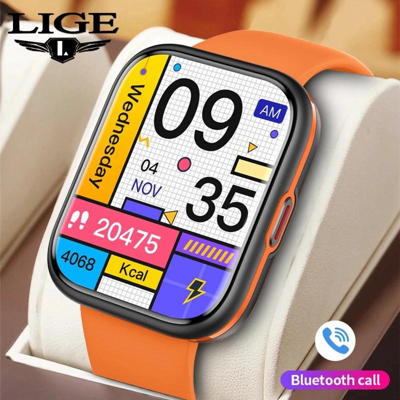 Lige 2023 Neue Smart Uhr Männer Frauen Nfc Uhren Bluetooth Anrufe Ai Stimme Assistent 113 Sport Modi Hd Bildschirm Smartwatch