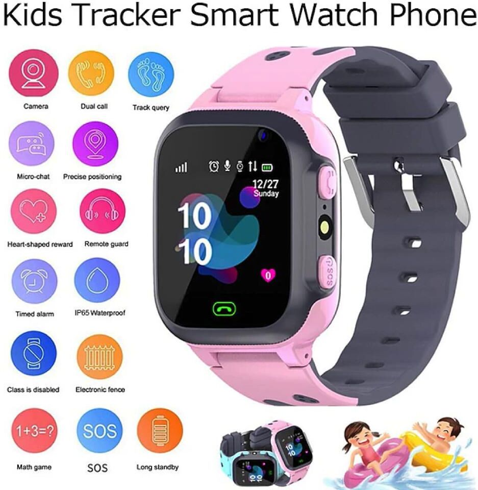 Essager Electronic Kinder Smart Watch Wasserdicht Sos Antil-Verloren Telefon Uhr Sim Karte Standort Tracker Kind Smartwatch Kinder Geschenk Für Ios Android