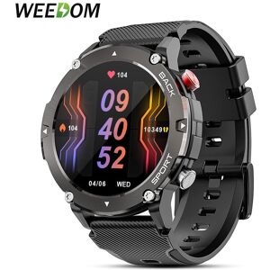 Weedom 2023 Smart Uhr Männer Bluetooth Anruf Stimme Assistent Sport Fitness Tracker Heart Rate Monitor Smartwatch Für Android Ios