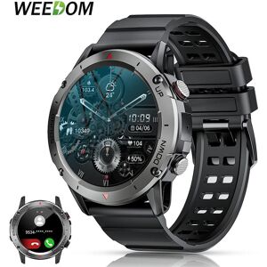 Weedom 2023 Bluetooth Anruf Smart Uhr Männer Sport Fitness Tracker Smartwatch Herzfrequenz Ip68 Wasserdicht 400 Mah Für Android Ios