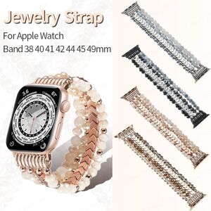 Csj Für Apple Watch Strap 44mm Strap 49mm 40 42 38 Apple Watch Serie 8 7 6 Se 5 4 Weibliche Uhr Zubehör Schmuck Armband