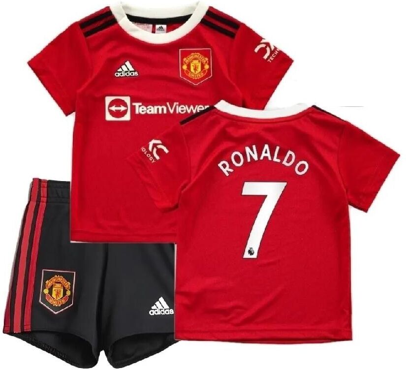 Palmiye Clothing & Footwear & Accessories Zilong C.Ronaldo M. United Nummer 7 Rotes Fußball-Fan-Trikot Für Kinder, 2-Teilig