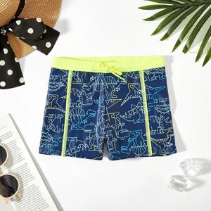 Fox Swimwear Sommer Schnell Trocknende Badehose Für Teenager Und Jungen, Blau, Kinder-Badehose, Kinder-Badehose, Badeanzug