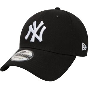 New Era League Essential 9forty New York Yankees Cap, Schwarze Herrenkappe