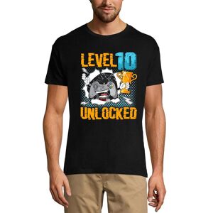 Ultrabasic Herren-Gaming-T-Shirt Level 10 Freigeschaltet – Geschenk Zum 10. Geburtstag – Geschenk Zum 10. Geburtstag
