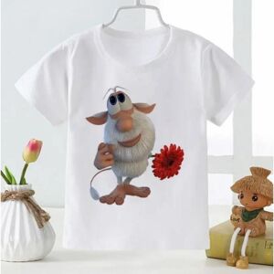 Chic Studio Cartoon Süße Baby Kleidung Muster T-Shirt Jungen Und Mädchen Weiche Weiße T Shirt Kleinkind Sommer Mode Neuen Stil Top Kinder T Shirt