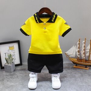 Yikx Fashion Baby-Kleidungsset Für Kleine Jungen, Sommer, Weiß, Schwarz, Für Kinder, Sportanzug, Formelle Kleidungssets Für Kleinkinder, Jungen, 1, 2, 3, 4, 5 Jahre