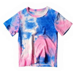 Qeenraan Kinder Mädchen T-Shirt Helle Fluoreszierende Farbe Tops Shirt Kinder Casual Weiche Bequeme T-Shirt