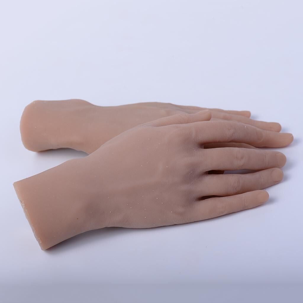 Diy 2 Tpe Herren Mannequin Fake Hände Schmuck Armreif Uhr Display Manikin Hand