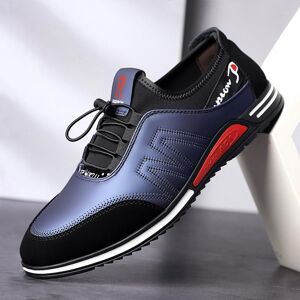 Huasu Top Shoe 2023 Herbst Neue Casual Männer Pu Low-Top Mode Trend Männer Schuhe