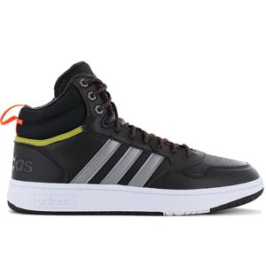 Adidas Hoops 3.0 Mid - Schuhe Sneakers Boots Schwarz Hr1440 Original