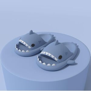 Aloisia Sommer Hausschuhe Weibliche Schöne Shark Form Rutschen Frauen Schuhe Flip-Flops Männer Paare Cartoon Eva