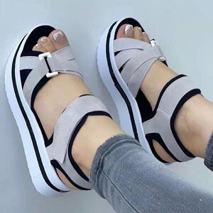 Yc Inter Schuhe Frauen Sandalen 2023 Neue Frauen Heels Sommer Sandalen Plattform Alias ​​mujer Weiche Keile Schuhe Für Frauen Sommer Schuhe