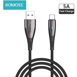 Romoss Power Bank Romoss 5a Super-Ladekabel Usb Typ-C Schnellladekabel Usb-C-Datenkabel Für Huawei Xiaomi Mit Kontrollleuchte