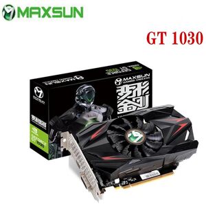 Maxsun Gt 1030 Transformers 2 Gb Ddr5 Grafikkarte Gpu Desktop-Grafikkarte Gaming Vga/dvi Pci Express X4 Vollständig Neu