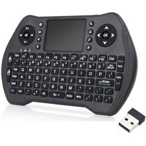 Hod Health&home Mt10 Kabellose Tastatur Fly Air Maus Für Android Smart Tv Box Pc Schwarz