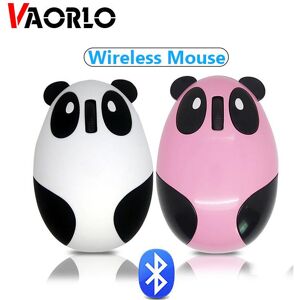 Vaorlo Bluetooth Drahtlose Maus Computer Optische Maus Nette Cartoon Panda 1200dpi Mause Gaming Mäuse