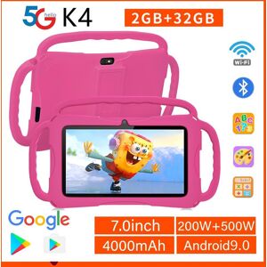 2024 Neues K4 Bdf 7 Zoll Android 9.0 Kinder-Tablet 32 ​​gb Rom 5g Wifi-Tablets 4000 Mah