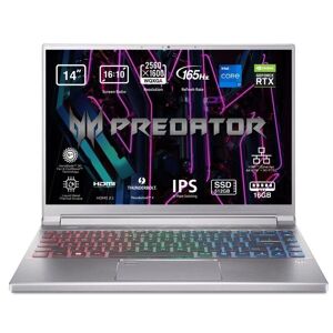 Electronique Laptop Acer Predator Triton 300 Se Pt314-52s-76f0 Spanisch Qwerty I7-12700h 16 Gb Ram 512 Gb Ssd