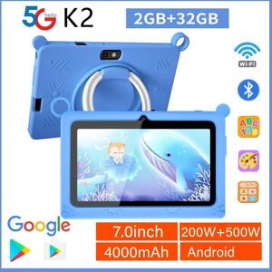 2024 Bdf Kid Tablet K2 Android13 4gb+64gb Wifi Bluetooth 4000mah 7 Zoll Lcd