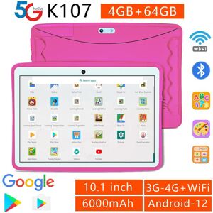 Bdf K107 10,1 Zoll Android12 Kinder-Tablets 4 Gb + 64 Gb Wlan + 3g 4g Lte Internet Google Play Os