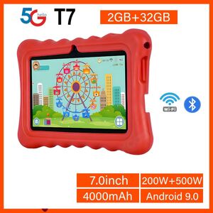 Bdf 2023 Neues 7-Zoll-Tablet 5g Wifi 2 Gb Ram 32 Gb Rom Kinder Lernen Bildung Dual-Kameras Google Android-Tablets