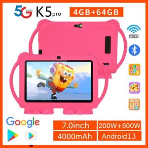 2024 Bdf Kid Tablet K5 Android13 4gb+64gb Wifi Bluetooth 4000mah 7 Zoll Lcd