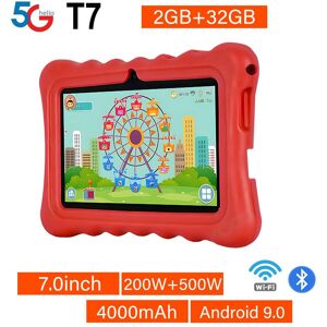 Bdf 7-Zoll-Kinder-Tablets Android 5g Wifi Quad Core 2 Gb Ram 32 Gb Rom Dual-Kameras Tablet-Pc