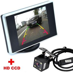 Shenzhen Wayfeng Auto-Einparkhilfe 4led Auto-Rückfahrkamera Mit 3,5-Zoll-Farb-Lcd-Auto-Video-Monitor-Kamera