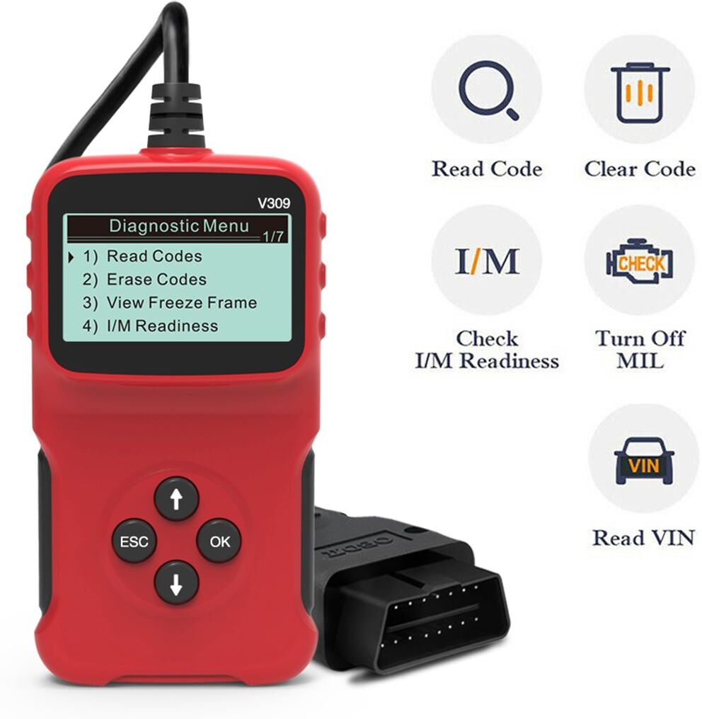 Thriving Electronics Obd2-Scanner, Obd-Codeleser Und Scan-Tools, Automotor-Diagnose-Scanner-Tool Für Alle Autos Mit Obdii-Protokoll