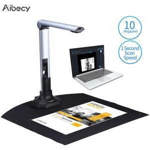 Tomtop Jms Aibecy Bk52 Tragbarer Buch- Und Dokumentenkamera-Scanner, Aufnahmegröße A3, Hd, 10 Megapixel, Usb 2.0, Hoch